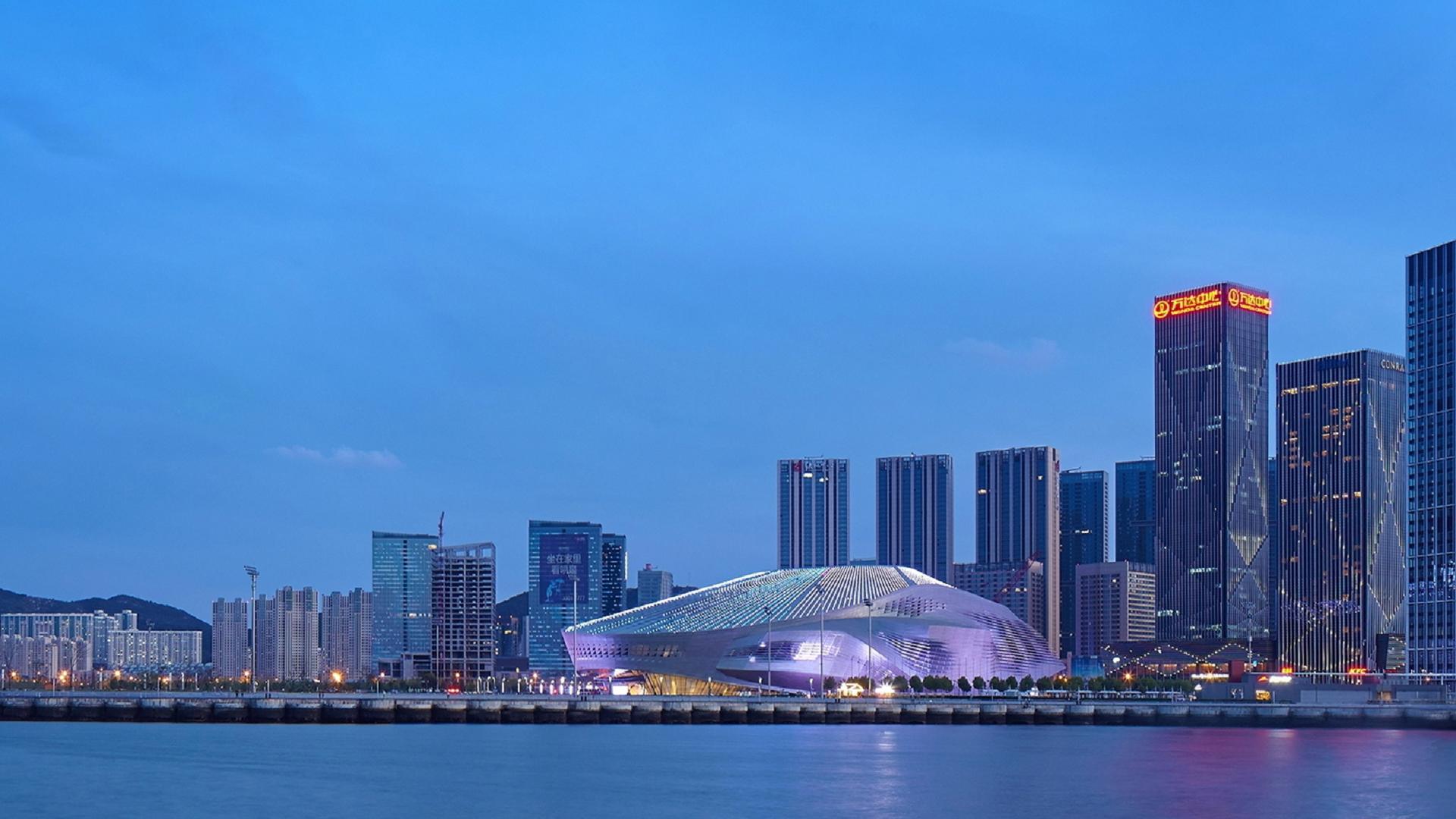 Dalian International Convention Center and Wanda Center